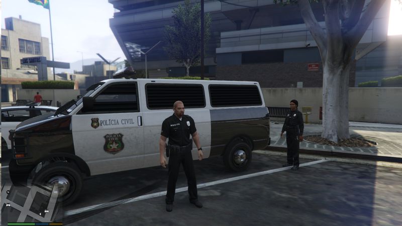 GTA V Carro de Policia Brasileiro 