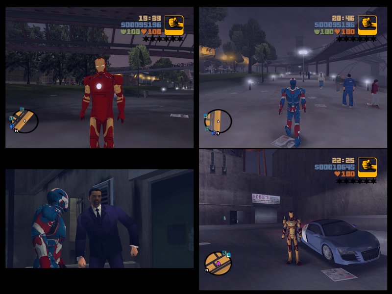 Gta Vice City Ironman Skin