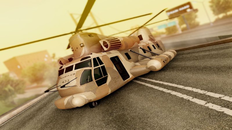 Helicóptero Cargobob GTA San Andreas