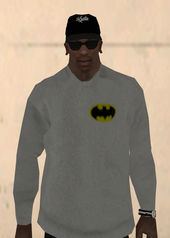 Batman Sweater Gray