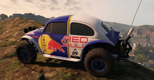 Volkswagen Baja Redbull Team Paintjob