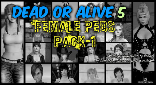 DOA5 Female Skins Pack 1