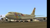 Boeing 747-400 Friendship's Tag