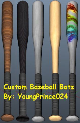 Custom Baseball Bats