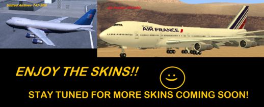 Boeing 747 Mega Skin Pack
