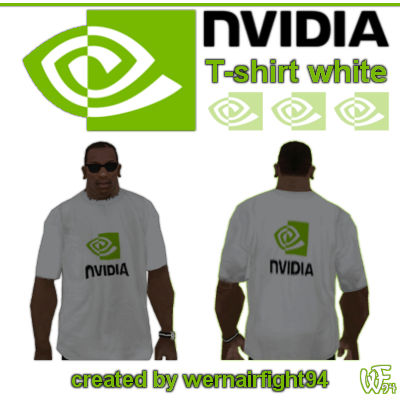 Nvidia T-Shirt White