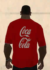 Coca Cola T-shirt Red White