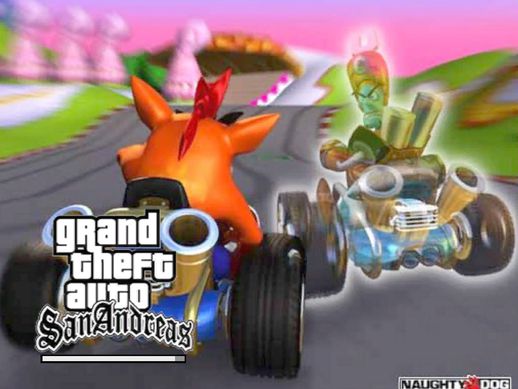 Crash Team Racing Menu & Loadscreens