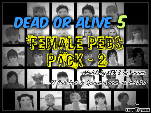 DOA5 Female Skins Pack 2