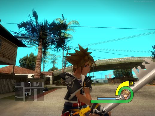 Kingdom Hearts 2 - HUD Style (Add-on GTA V) Beta 01