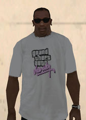 Grand Theft Auto Vice City  T-shirt White