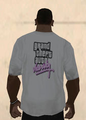 Grand Theft Auto Vice City  T-shirt White