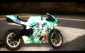 Bati Motorcycle Hatsune Miku Itasha