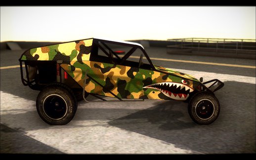 Buggy Camo Shark Mouth