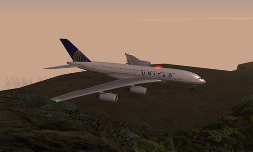 Airbus A380-800 United Airlines