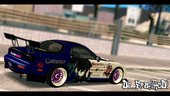 Mazda RX-7 Black Rock Shooter Itasha