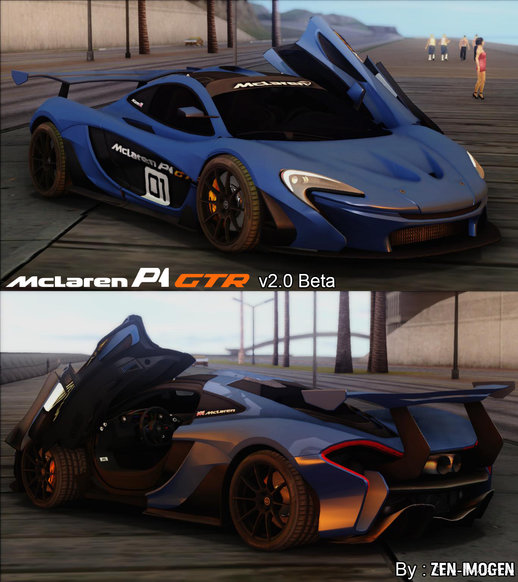 McLaren P1 GTR v2.0 (ImVehFt)