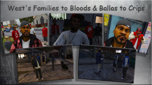 Families to Bloods & Ballas to Crips + Females + Lamar, Stretch, D and Gerald + MP Hats & Bandanas [OIV]