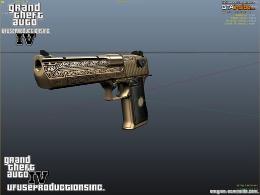 Desert Eagle Gold |HD| + Sound