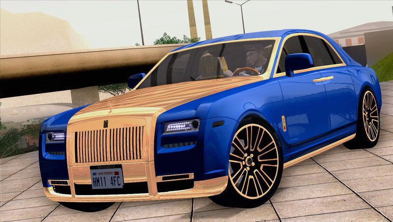 Gta San Andreas Rolls Royce Ghost Mansory V2 Mod Gtainsidecom