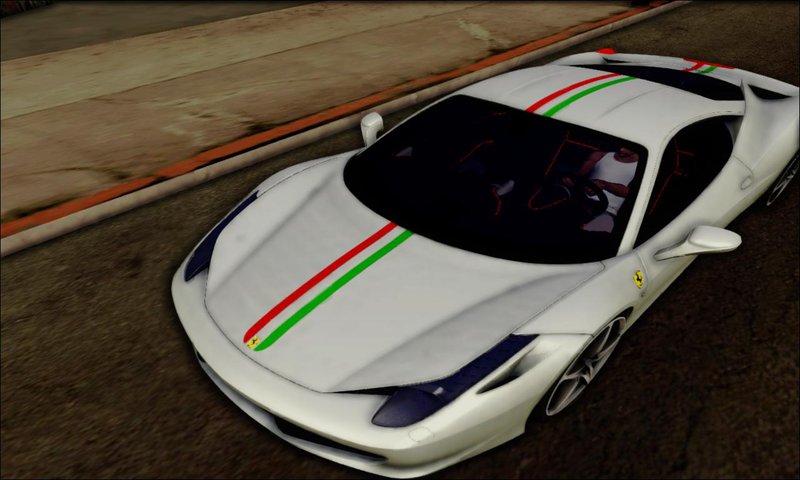 Ferrari 458 Italia 2010 para GTA San Andreas