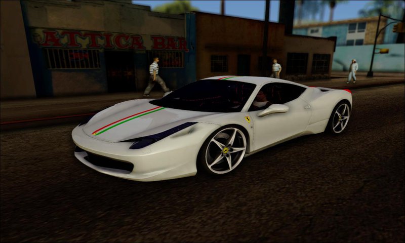 Ferrari 458 Italia 2010 para GTA San Andreas