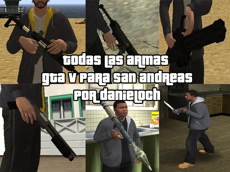 Armas do GTA 5 - download de arma de mods para o GTA V