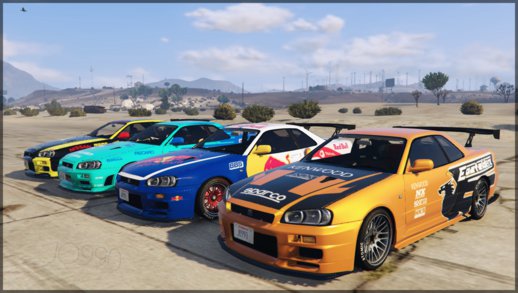 Liveries pack for Nissan Skyline GT-R (BNR34) 1.0