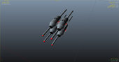 M202a1 Quad RPG Bazuka + Quad Shark Rockets