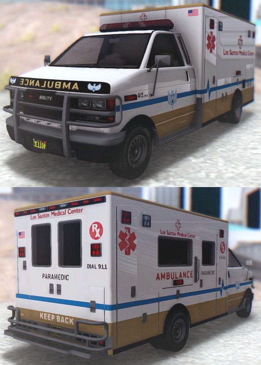 GTA V Brute Ambulance