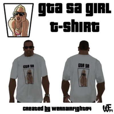 GTA SA Girl T-Shirt