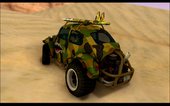 VW Baja Buggy Camo Shark Mouth