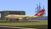 Boeing 747sp Qantas Gold