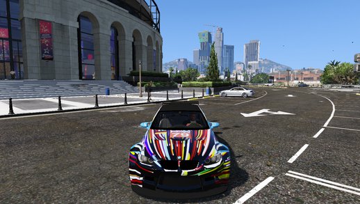 BMW M3 Jeff Koons Art Car Livery