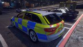 2013 British Police Audi A4 Avant