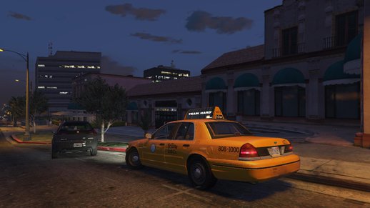 2003 Ford Crown Victoria LA Taxi GTA5