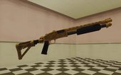 GTA V Pump Shotgun (Luxury Camo from Lowrider DLC)