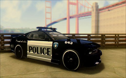 Vapid Dominator Transformers Police Car