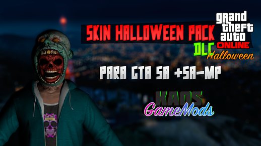 Skin Halloween Pack | DLC Halloween GTA V | SA-MP & Single Player