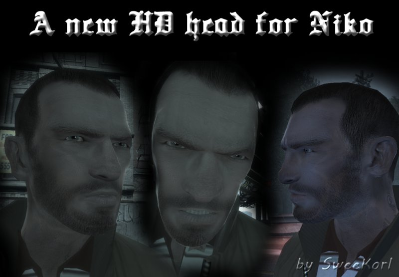 GTA 4 More Detailed And Realistic Niko Bellic Mod 