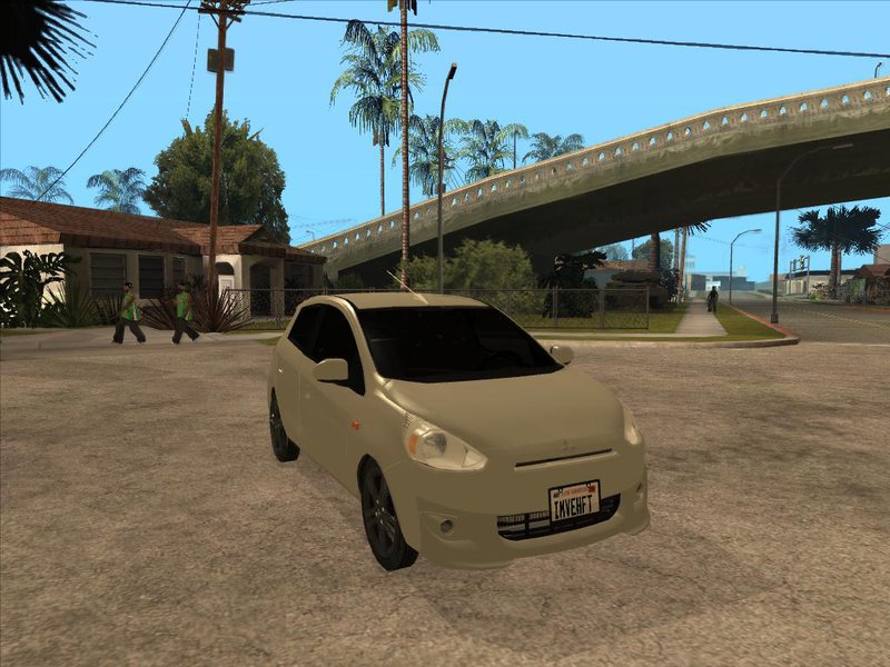 Gta San Andreas Mitsubishi Mirage Gls Mod Gtainside Com