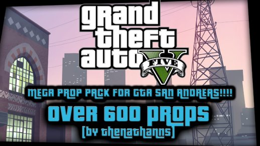 GTA V Mega Prop Pack