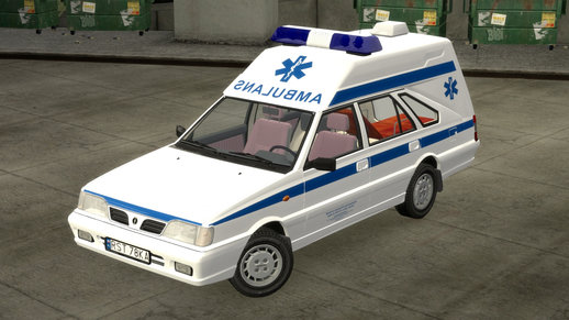 1999 Daewoo-FSO Polonez Cargo Ambulance