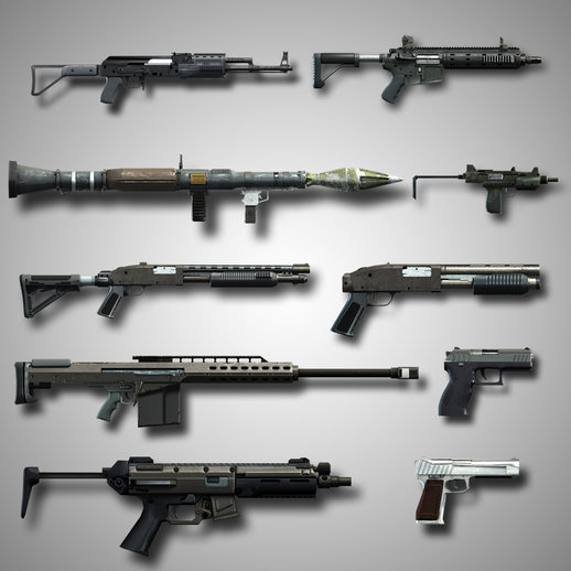 GTA V Weapon Pack