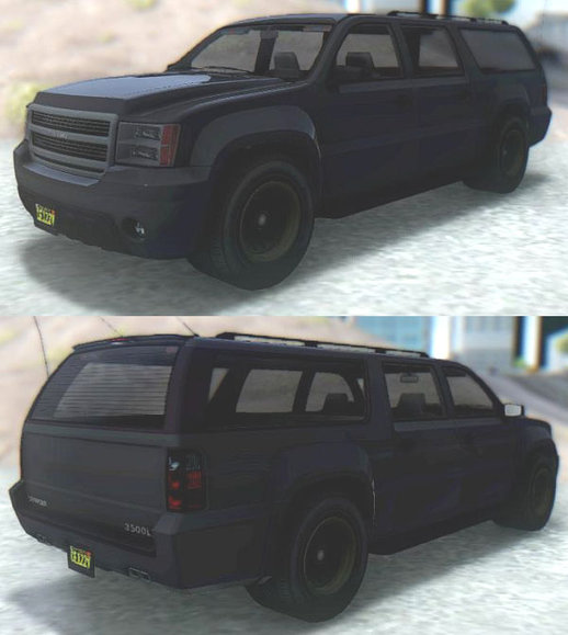 GTA V Declasse Granger FIB SUV