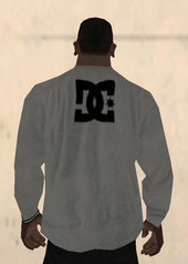 DC Sweater Gray Black