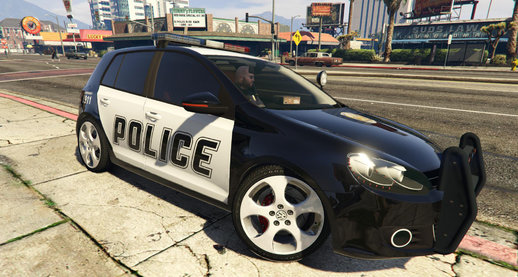 Volkswagen Golf Mk 6 Police version