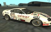 Toyota Supra Kantai Collection Haruna Paint Job