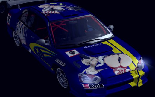 Subaru Impreza WRX STI Kantai Collection Shimakaze Textures