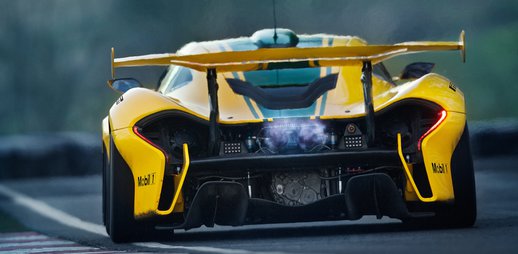 Realistic Handling McLaren P1 GTR